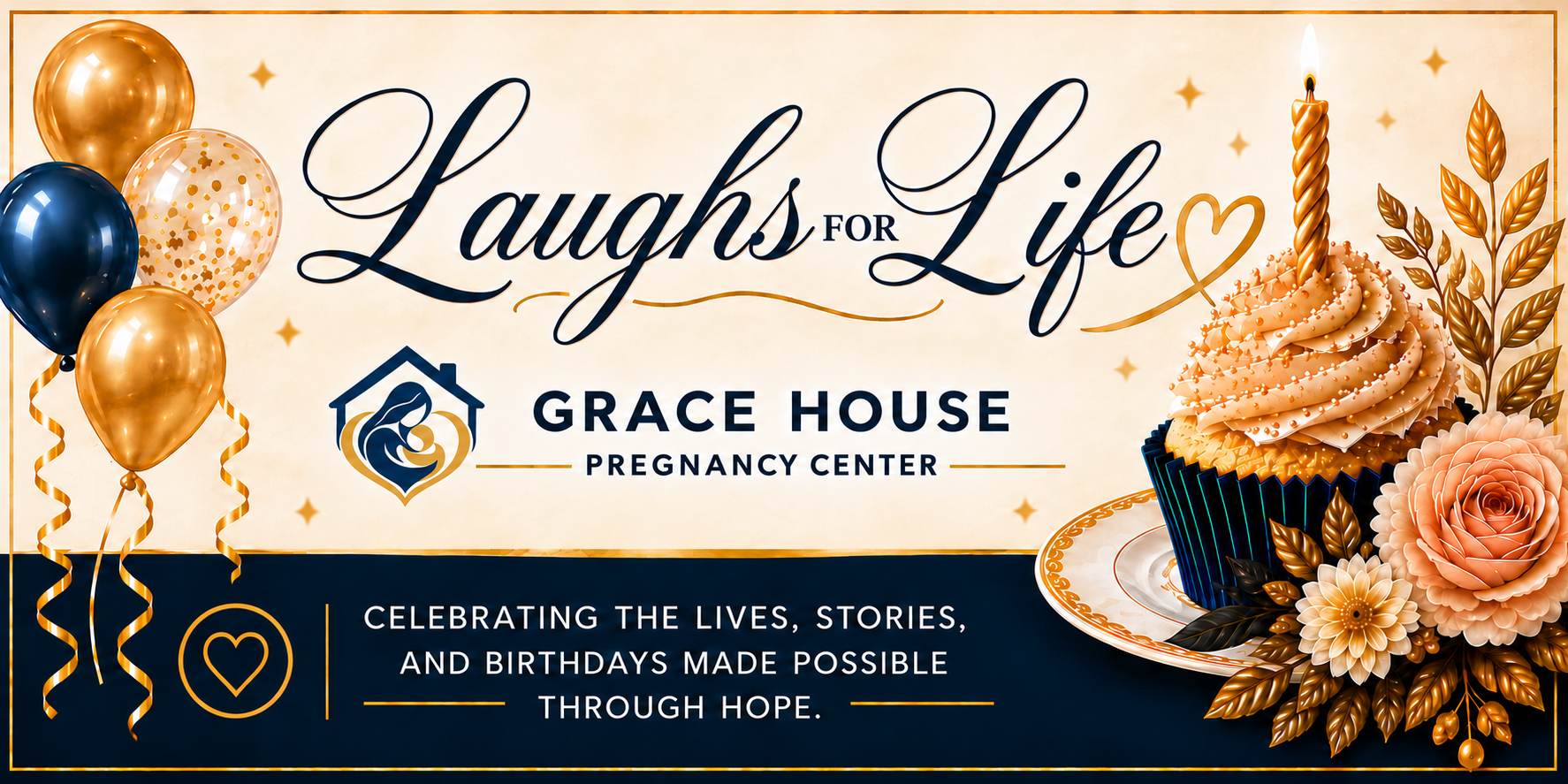 Laughs for Life! — Grace House Pregnancy Center 2026 Fall FUN-draiser